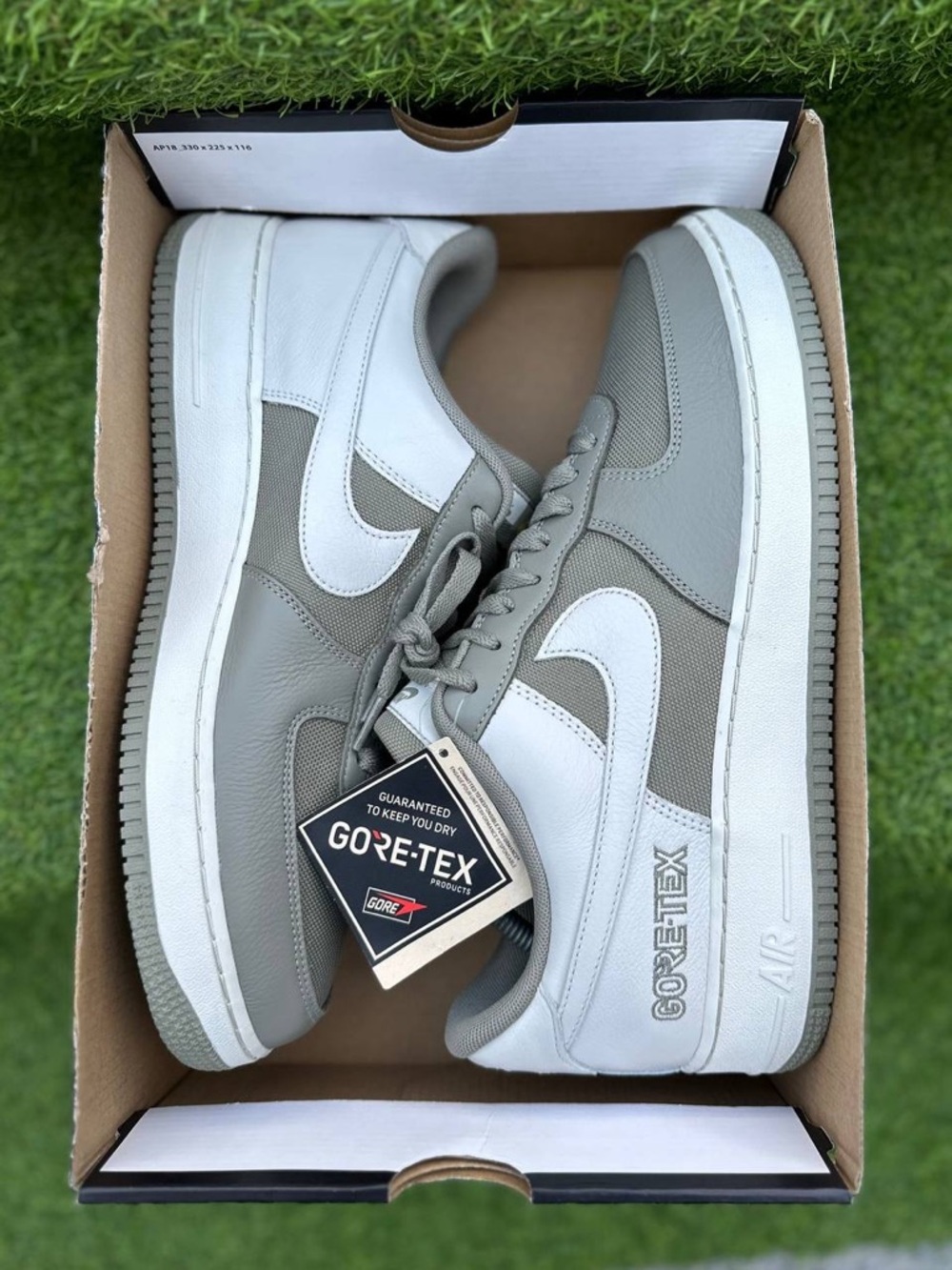 Nike Air Force 1 Low GORE-TEX Light Army Light Bone Men's Brand New Shoes